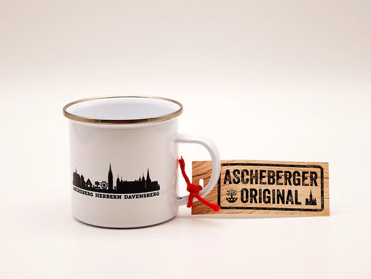 Tasse Skyline schwarz